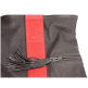 cabas youba bicolore corail et taupe fonc�
